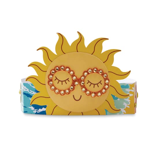 Summer Sun Crown Craft Kit by Creatology&#x2122;